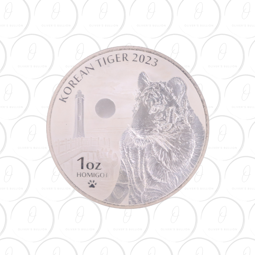 2018-2024 1oz South Korean Tiger Date Run