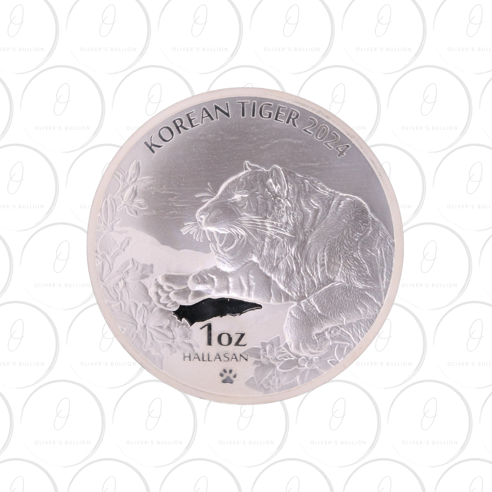 2018-2024 1oz South Korean Tiger Date Run