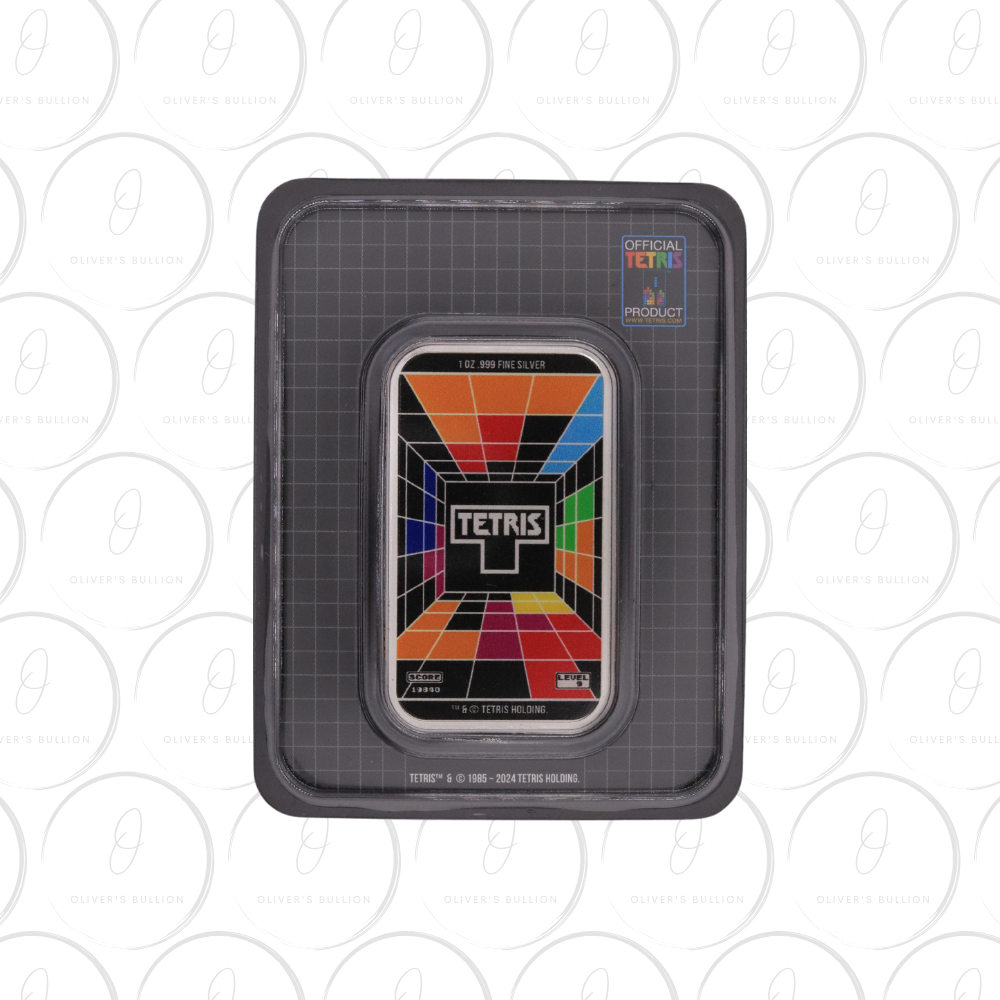 Tetris 1oz 40th Anniversary Colourised - TEP