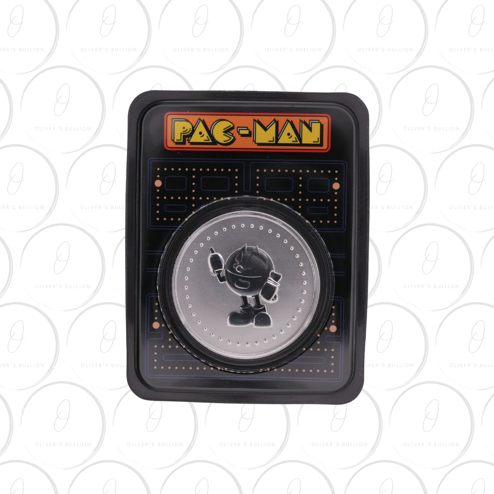 PAC-MAN Game Token - 1oz Slot Medal in - TEP