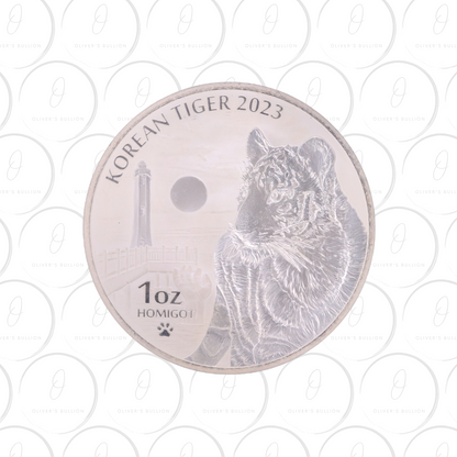2018-2024 1oz South Korean Tiger Date Run
