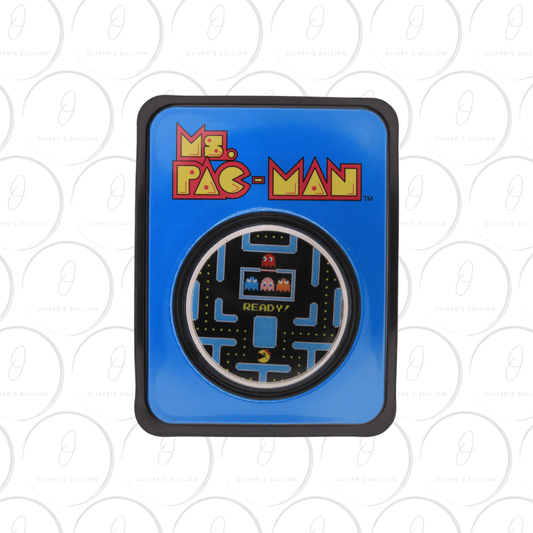 Ms.PAC-MAN Dual Mazes 1oz Colourised - TEP
