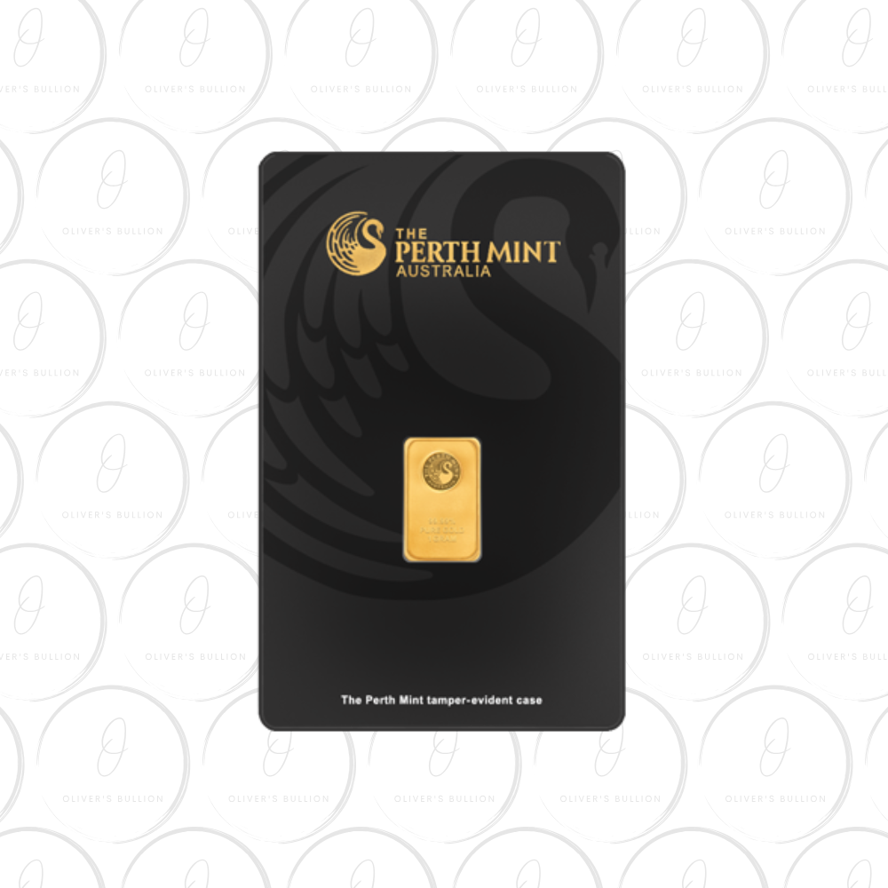 1g 24ct Perth Mint Gold Bar