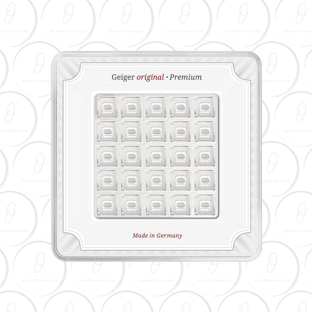 25x1g Multicard Silver Geiger - Capsulated