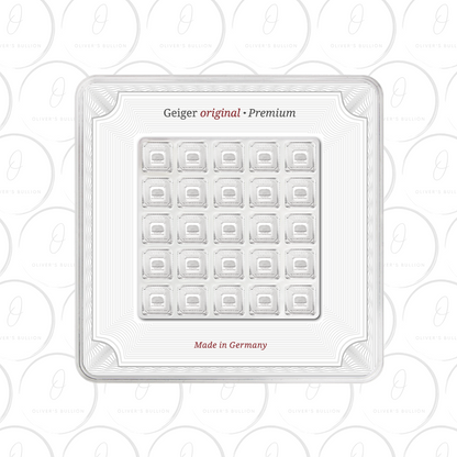 25x1g Multicard Silver Geiger - Capsulated
