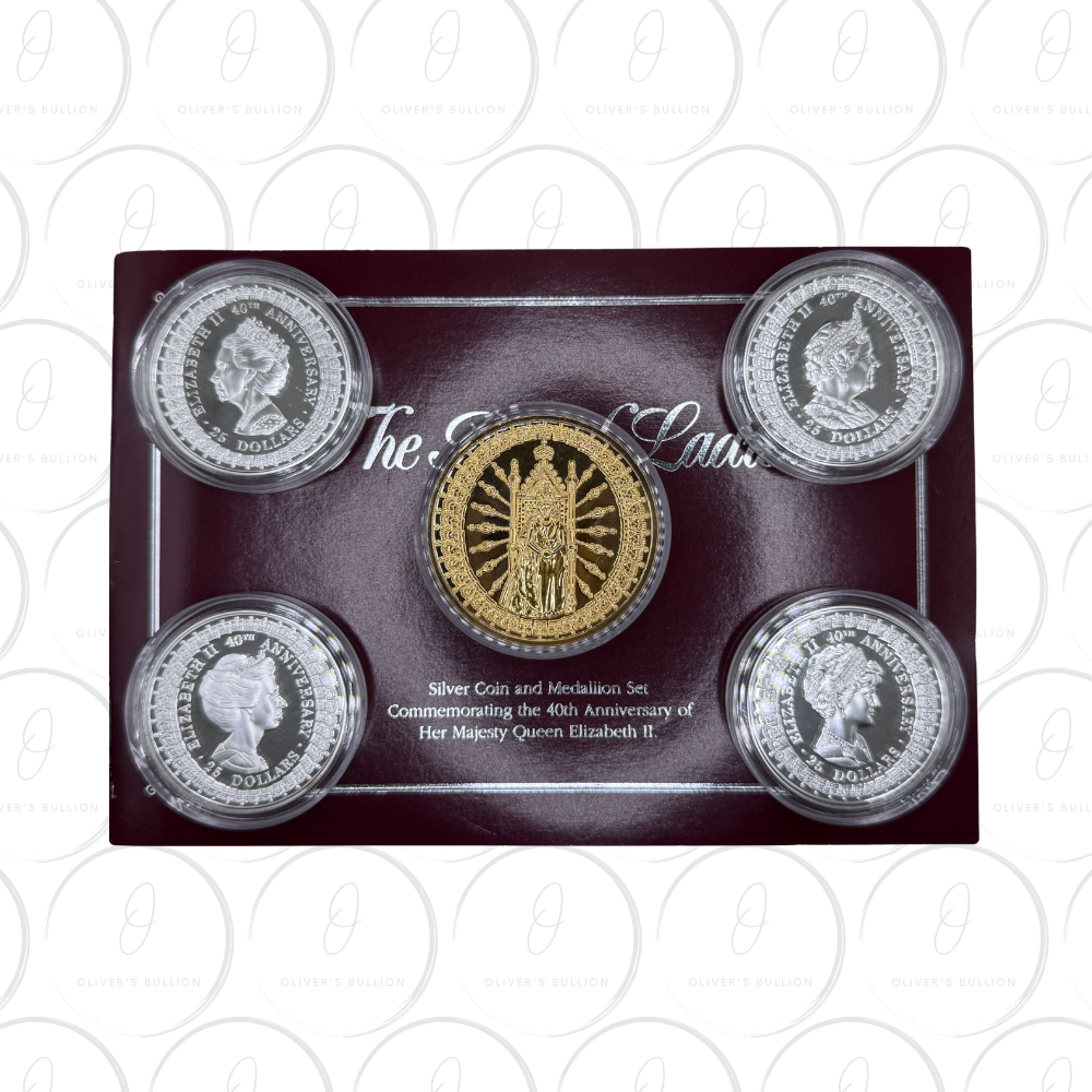 Silver Coin and Medallion Set  - The Royal Ladies