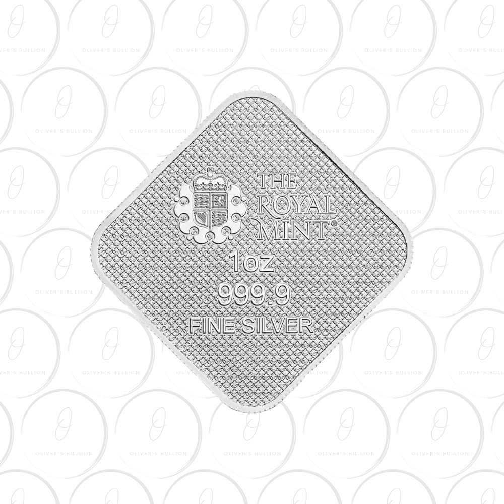 1oz Queens Beast Silver Bar