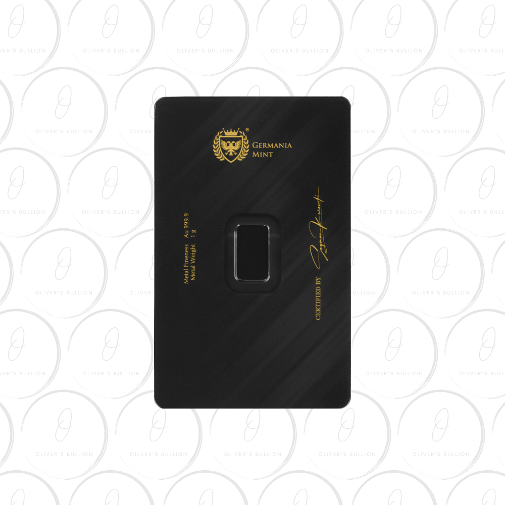 1g 24ct Gold Germania Bar