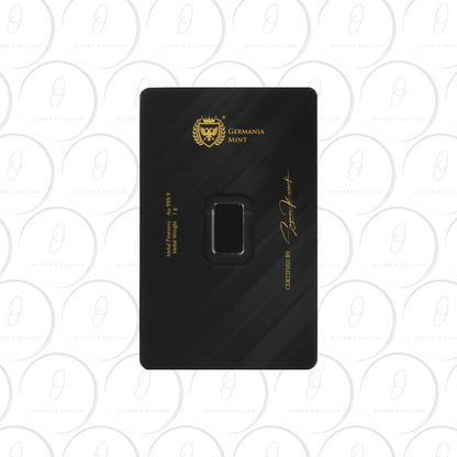 1g 24ct Gold Germania Bar