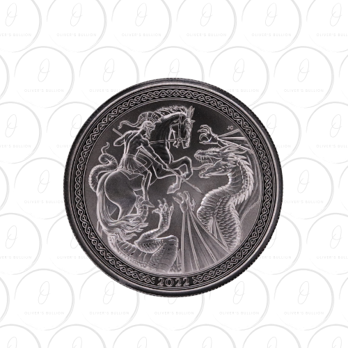 2022 1oz Ascension Island Modern Masters - Jody Clark